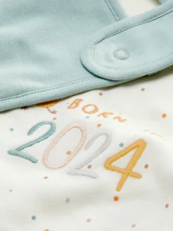 Hot „2024“ Lätzchen Aus Stoff, 2er-Pack Kinder Füttern Und Abstillen