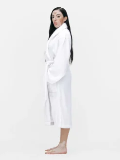 Clearance Bademantel Aus Baumwollfrottee Damen Bademäntel