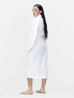 Clearance Bademantel Aus Baumwollfrottee Damen Bademäntel