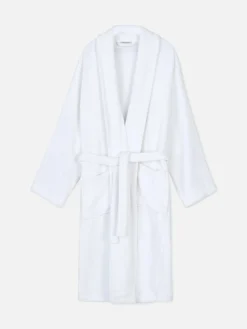 Clearance Bademantel Aus Baumwollfrottee Damen Bademäntel