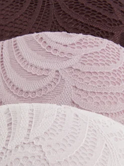 Sale Balconette-BHs Aus Spitze, A-D, 3er-Pack Damen Bhs