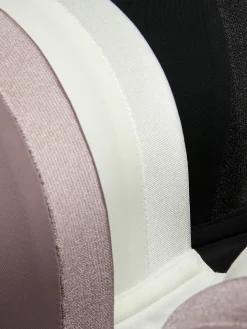 Online Balconette-BHs Mit Satinborte, A-DD, 3er-Pack Damen Bhs