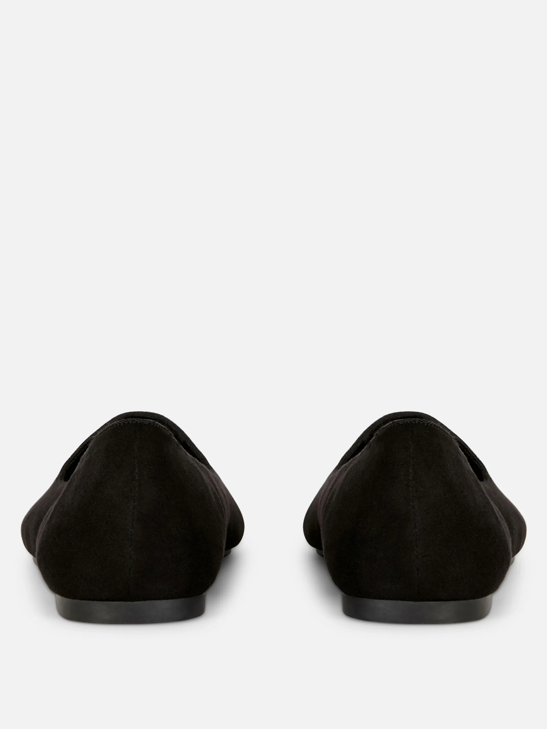 Ballerinas In Wildleder-Optik Damen Flache Schuhe