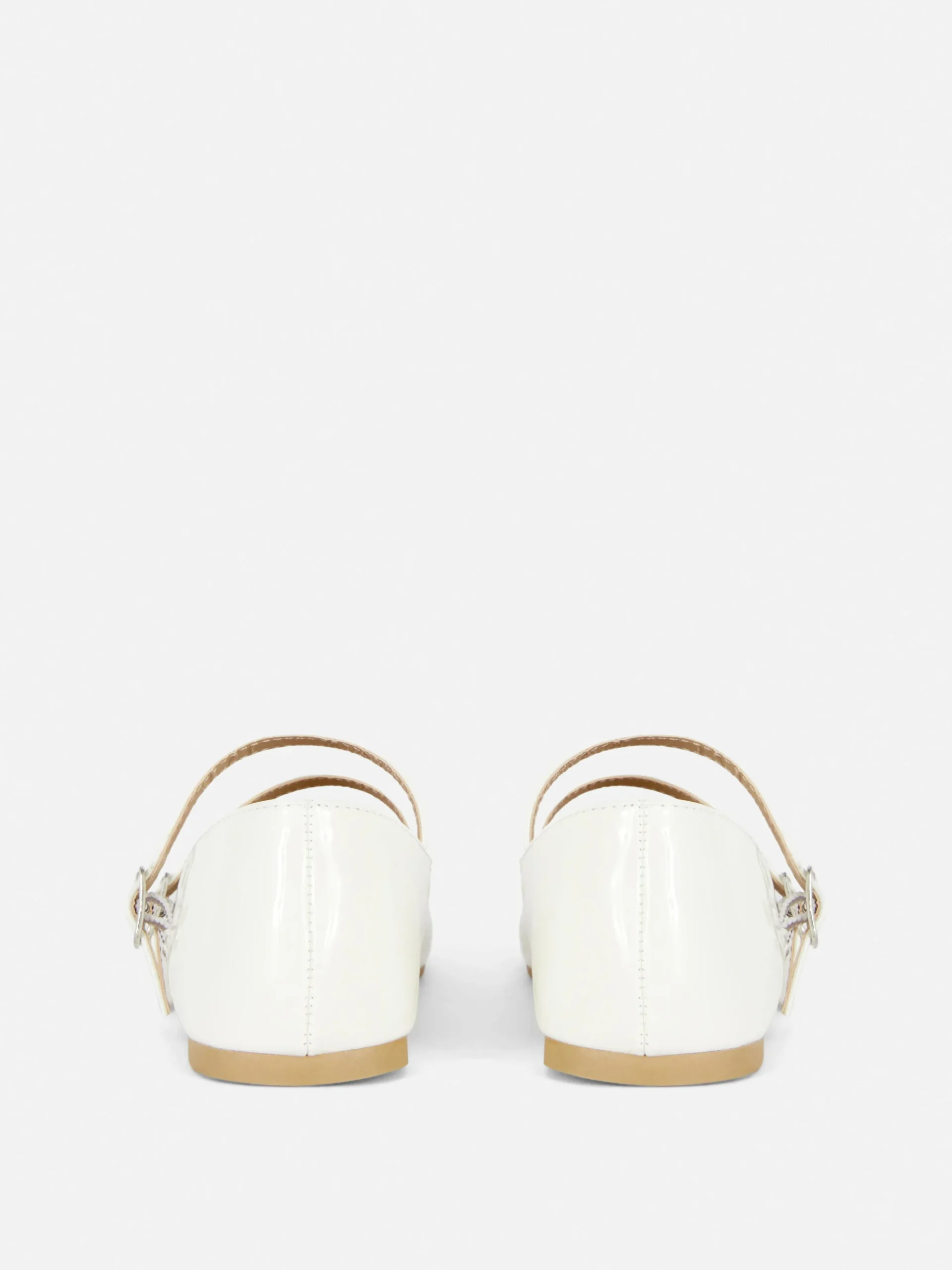 Ballerinas Mit Doppelriemchen Kinder Flache Schuhe