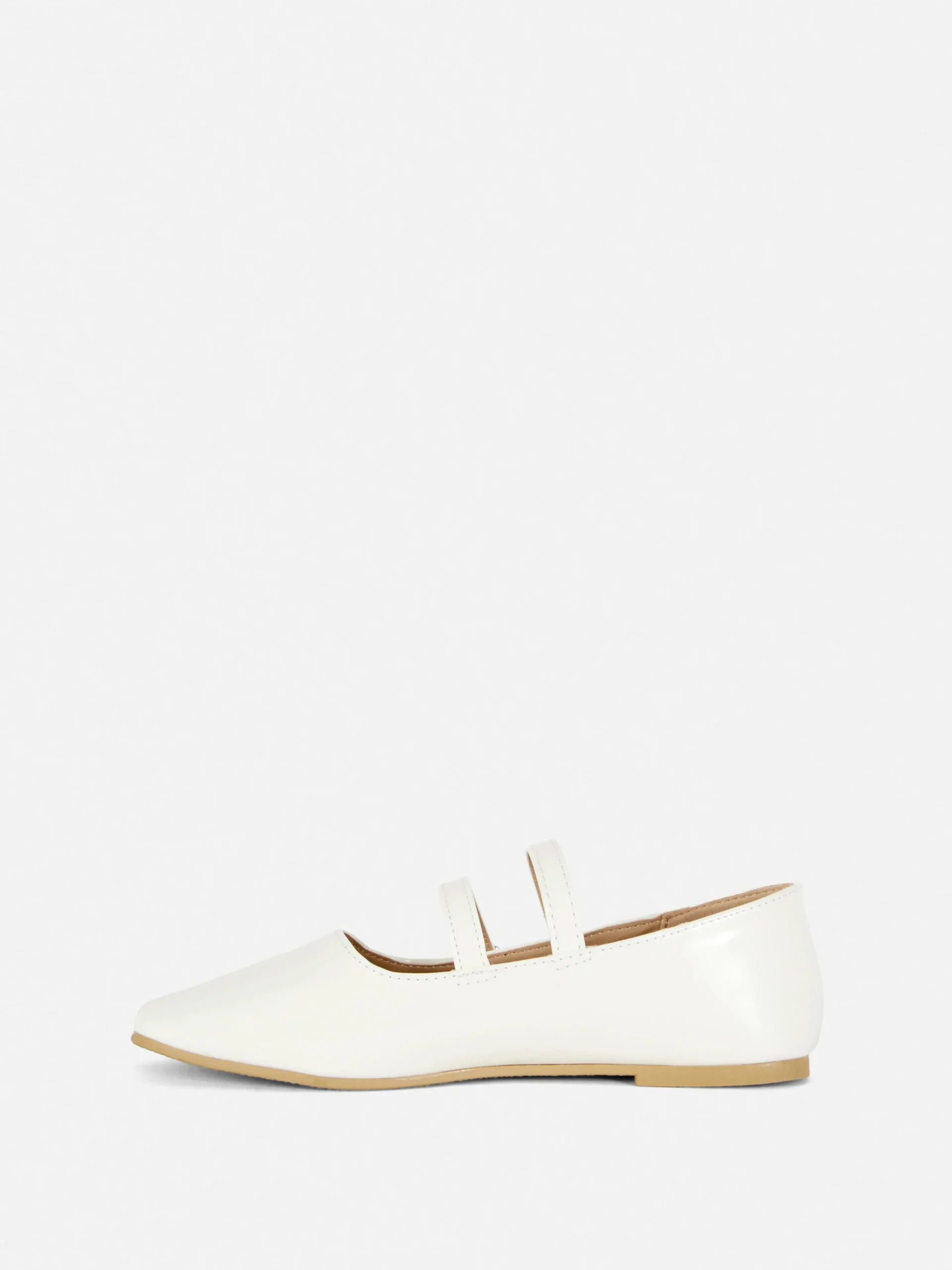 Ballerinas Mit Doppelriemchen Kinder Flache Schuhe