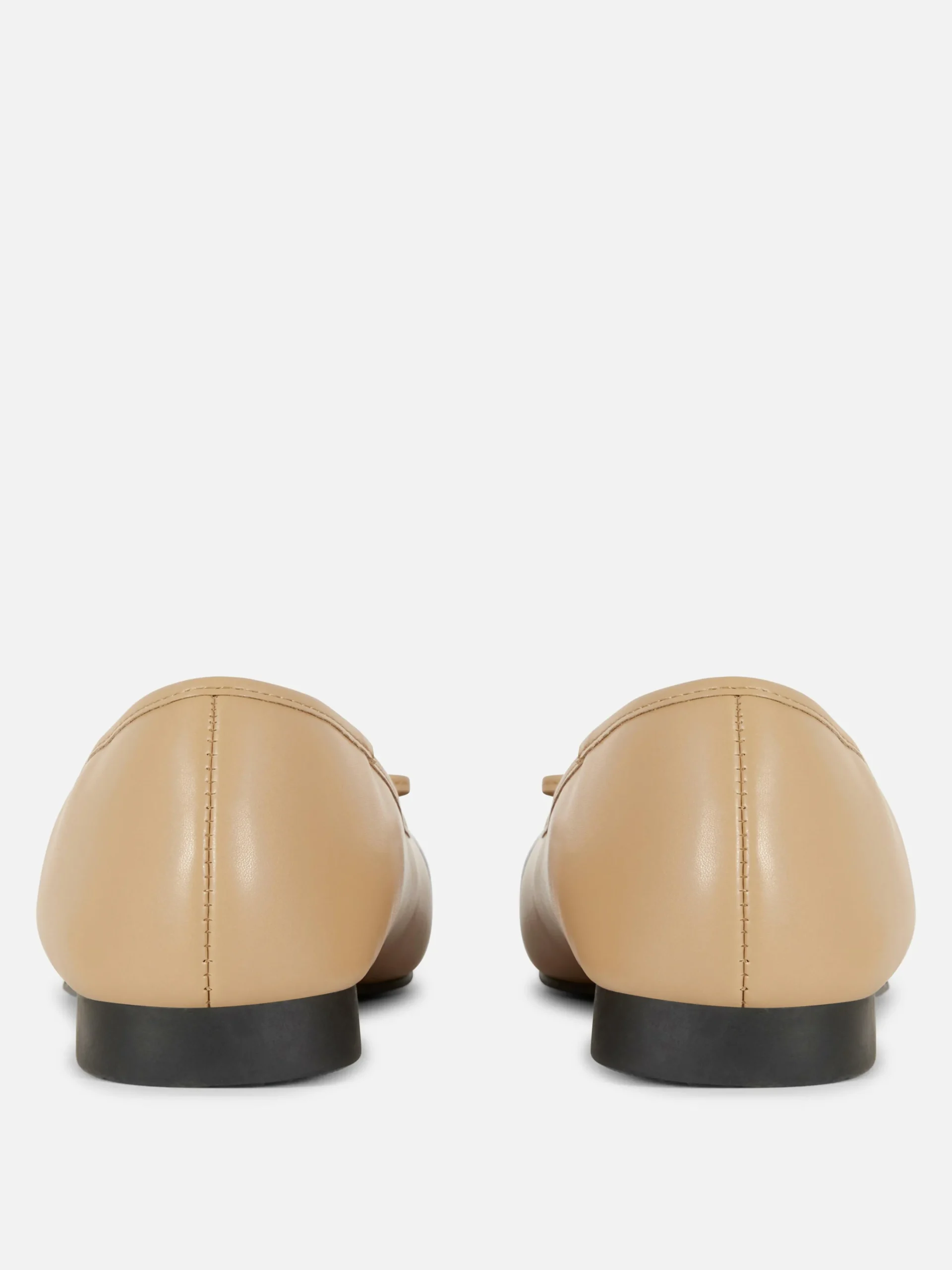 Online Ballerinas Mit Kontrastierender Zehenkappe Damen Flache Schuhe