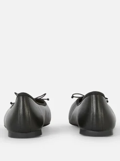 Sale Ballerinas Mit Schleife Damen Flache Schuhe