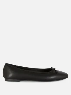 Sale Ballerinas Mit Schleife Damen Flache Schuhe