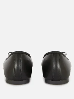 Sale Ballerinas Mit Schleife Damen Flache Schuhe