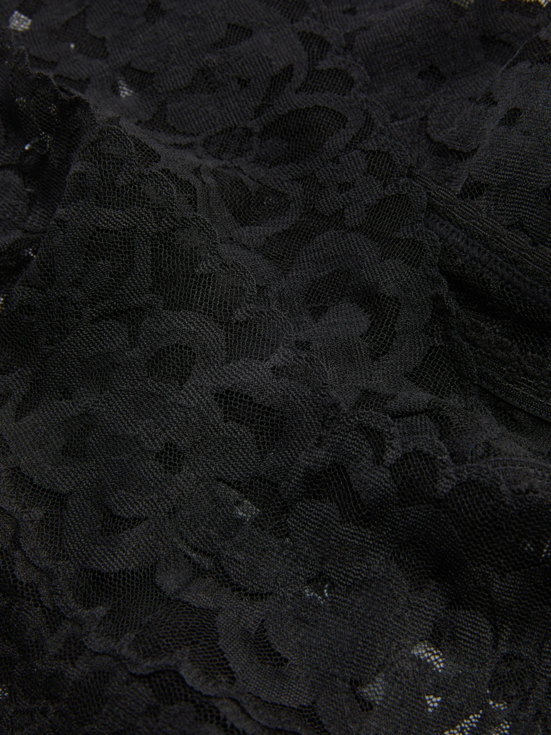 Online Bandeau-Tangas Mit Spitze, 3er-Pack Damen Slips