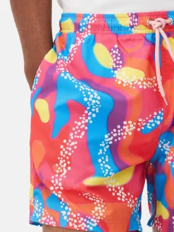 „Barbie: Der Film“ Ken Badeshorts In Neonfarben Herren Bademode Und Strandbekleidung