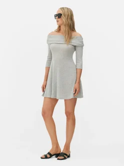 Sale Bardot-Minikleid Damen Kleider