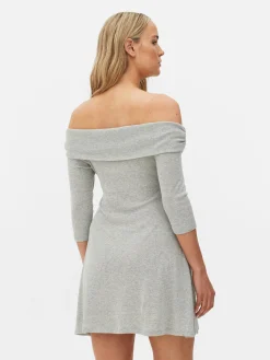 Sale Bardot-Minikleid Damen Kleider