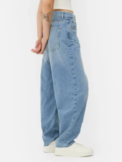 Clearance Barrel-Jeans Damen Jeans