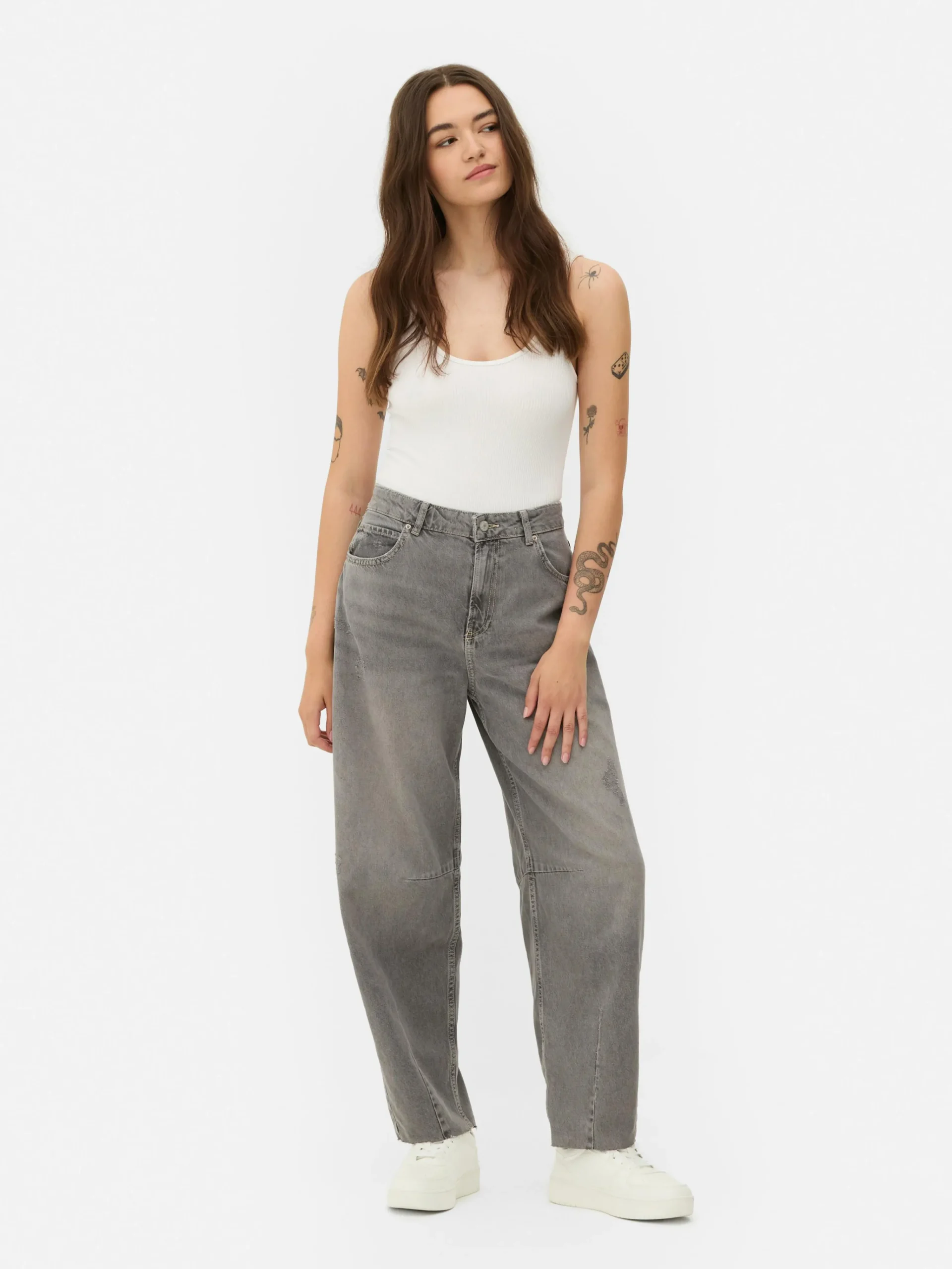 Outlet Barrel-Jeans Damen Jeans