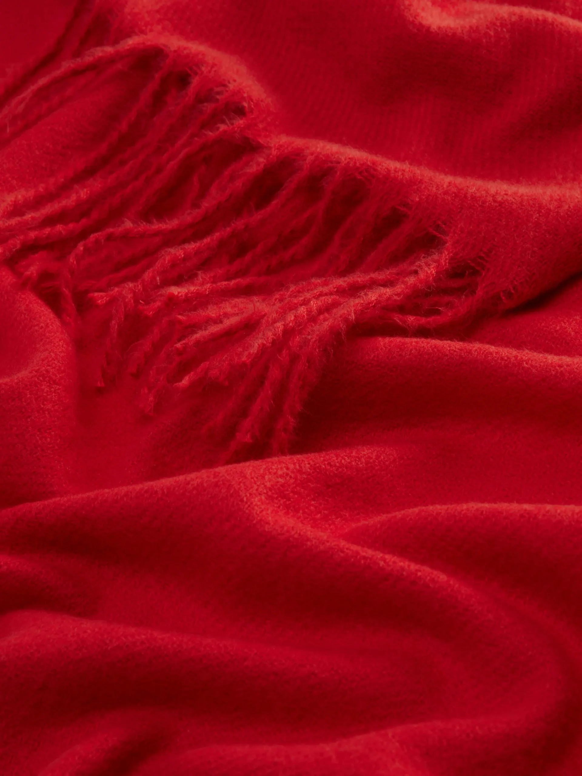 Discount Basic-Fransenschal Damen Mützen, Handschuhe Und Schals