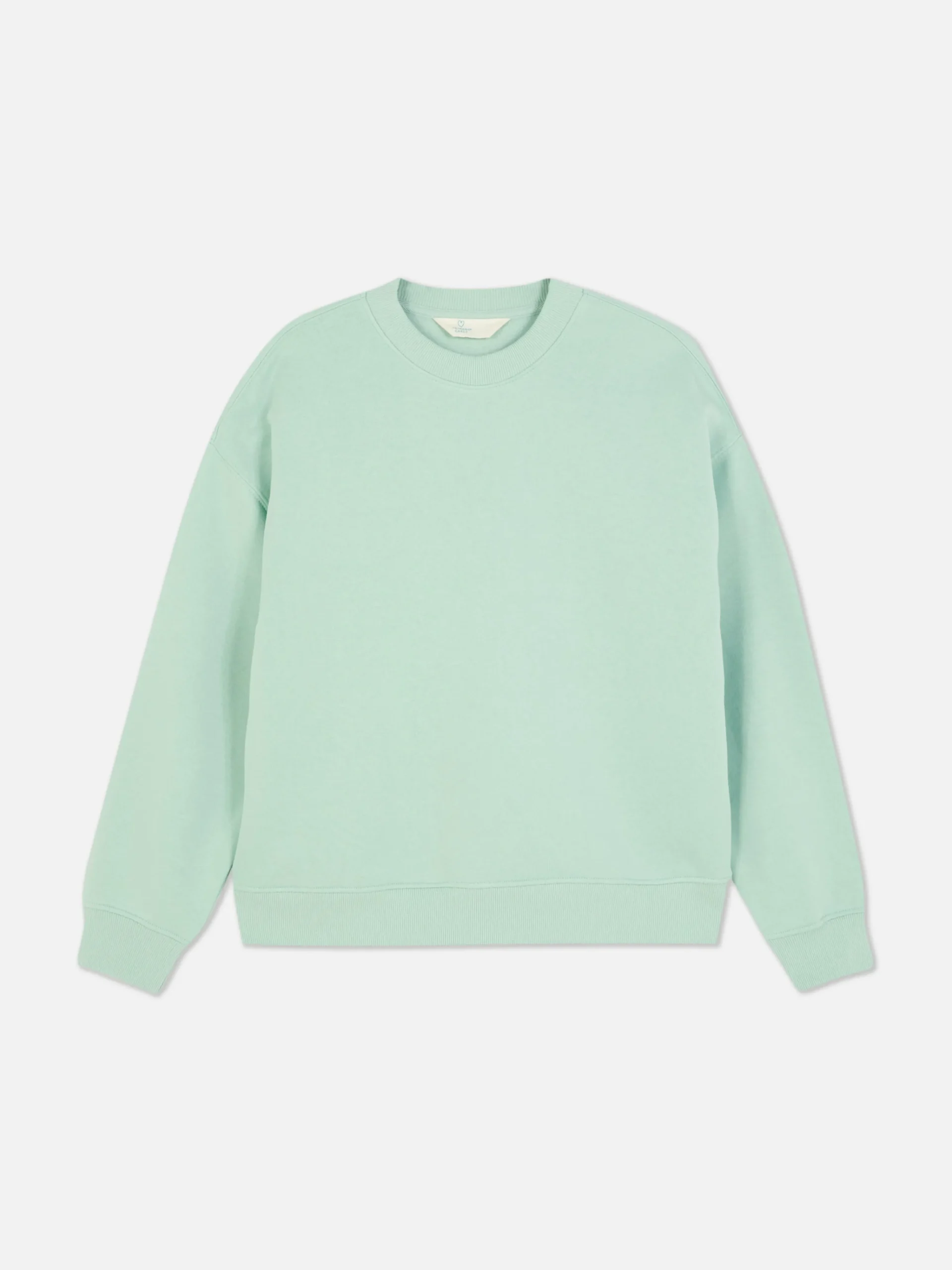 Sale Basic-Sweatshirt Mit Rundhalsausschnitt Damen Hoodies Und Sweatshirts