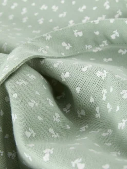 Discount Baumwollcanvas-Tragetasche Mit Blumenmuster Damen Taschen Und Portemonnaies