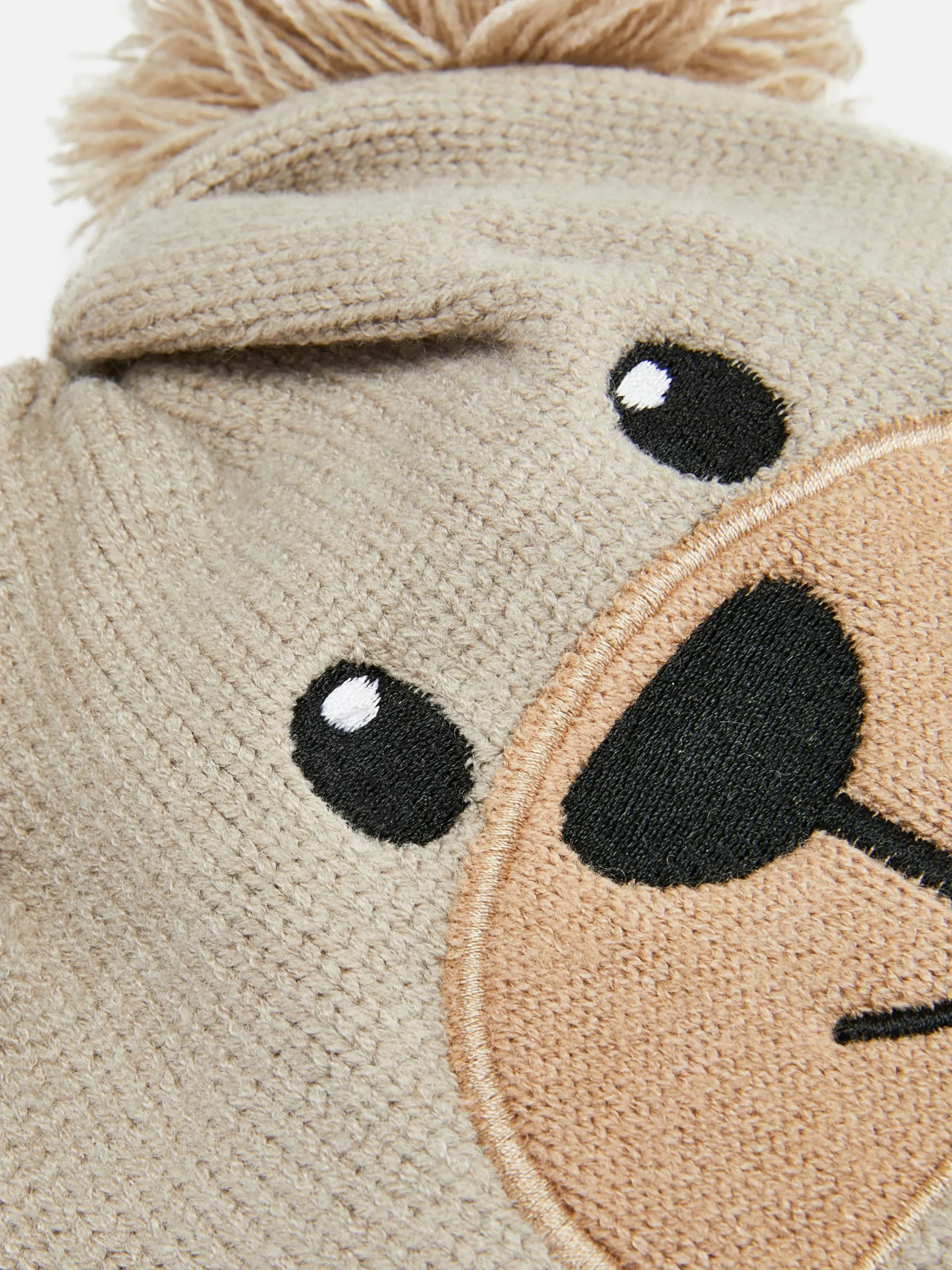 Clearance Beanie Im Bärendesign Mit Bommeln Mützen Und Handschuhe