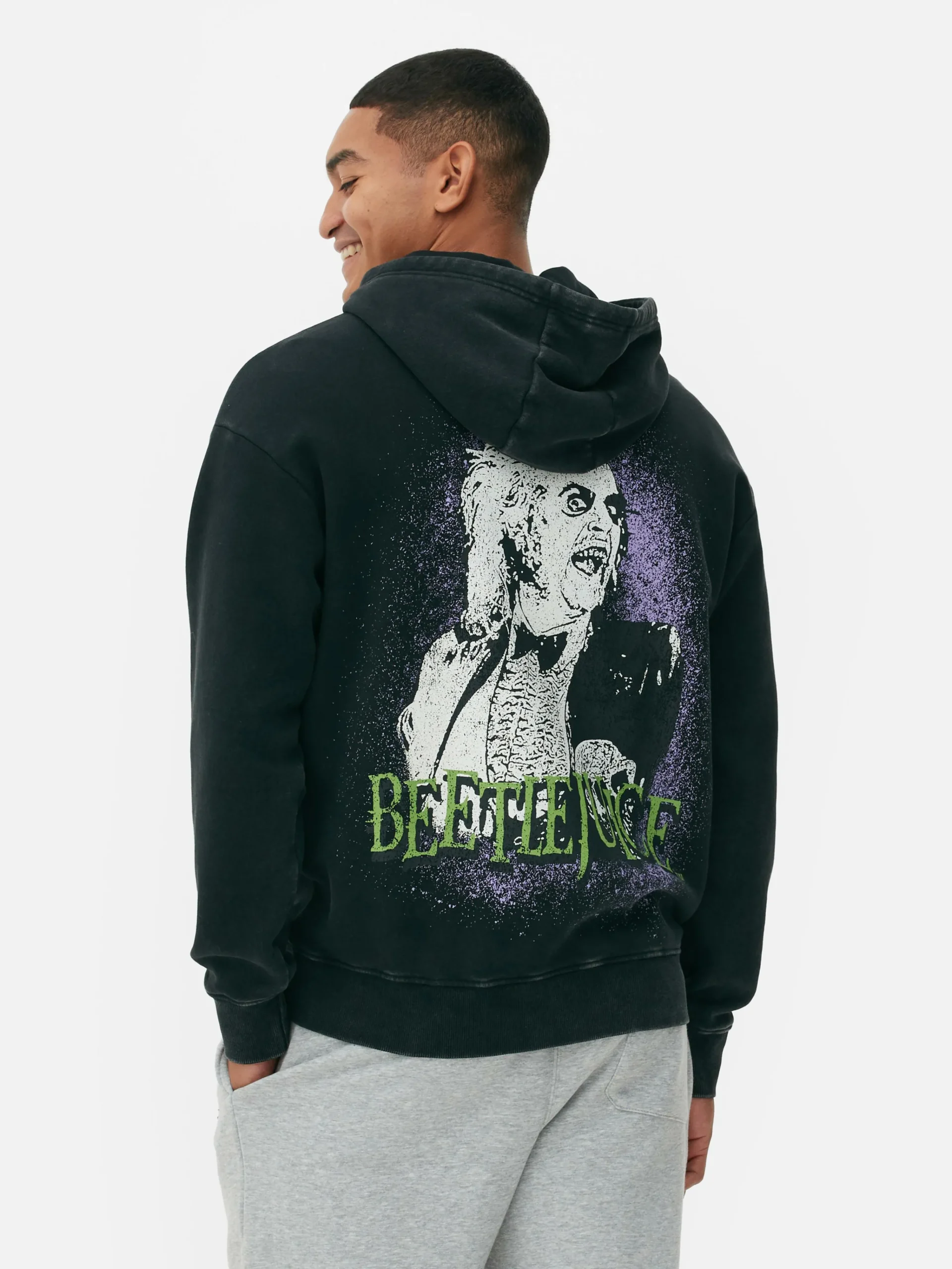 „Beetlejuice“ Hoodie Mit Grafik Herren Beetlejuice|Halloween Alle