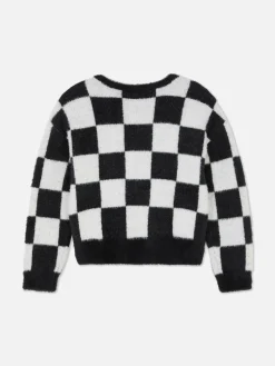 Outlet „Beetlejuice“ Pullover Mit Karomuster Kinder Beetlejuice|Halloween Alle