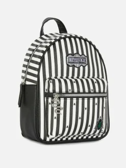 Hot „Beetlejuice“ Rucksack Mit Logo Damen Beetlejuice|Halloween-Accessoires