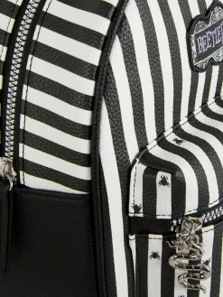 Hot „Beetlejuice“ Rucksack Mit Logo Damen Beetlejuice|Halloween-Accessoires