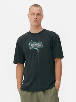 Outlet „Beetlejuice“ T-Shirt In Verwaschener Optik Herren Beetlejuice|Halloween Alle