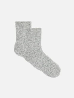Sale Bequeme Bouclé-Socken, 2er-Pack Damen Socken