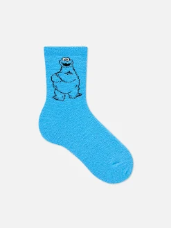 Hot Bequeme „Sesamstraße Krümelmonster“ Socken Damen Socken