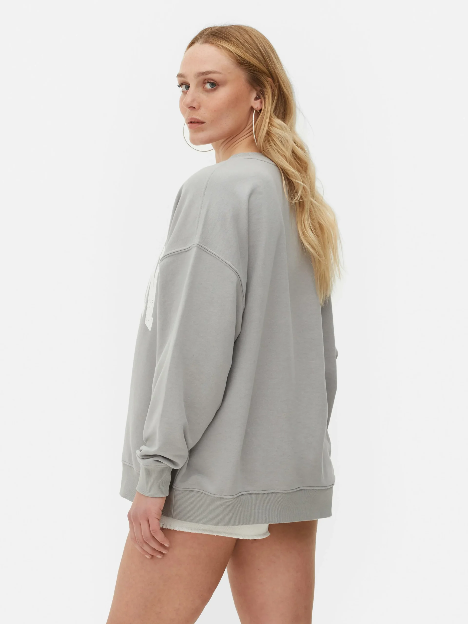 „Berlin“ Sweatshirt Im Oversized-Look Damen Hoodies Und Sweatshirts