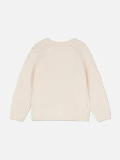 New Bestickter Cardigan Mit Blumenmuster Kinder Pullover Und Cardigans