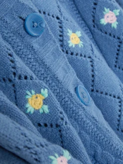 Clearance Bestickter Cardigan Mit V-Ausschnitt Kinder Pullover Und Cardigans