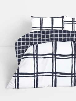 New Bettwäsche Mit Fensterkaromuster, Kingsize Bettwäsche Und Sets