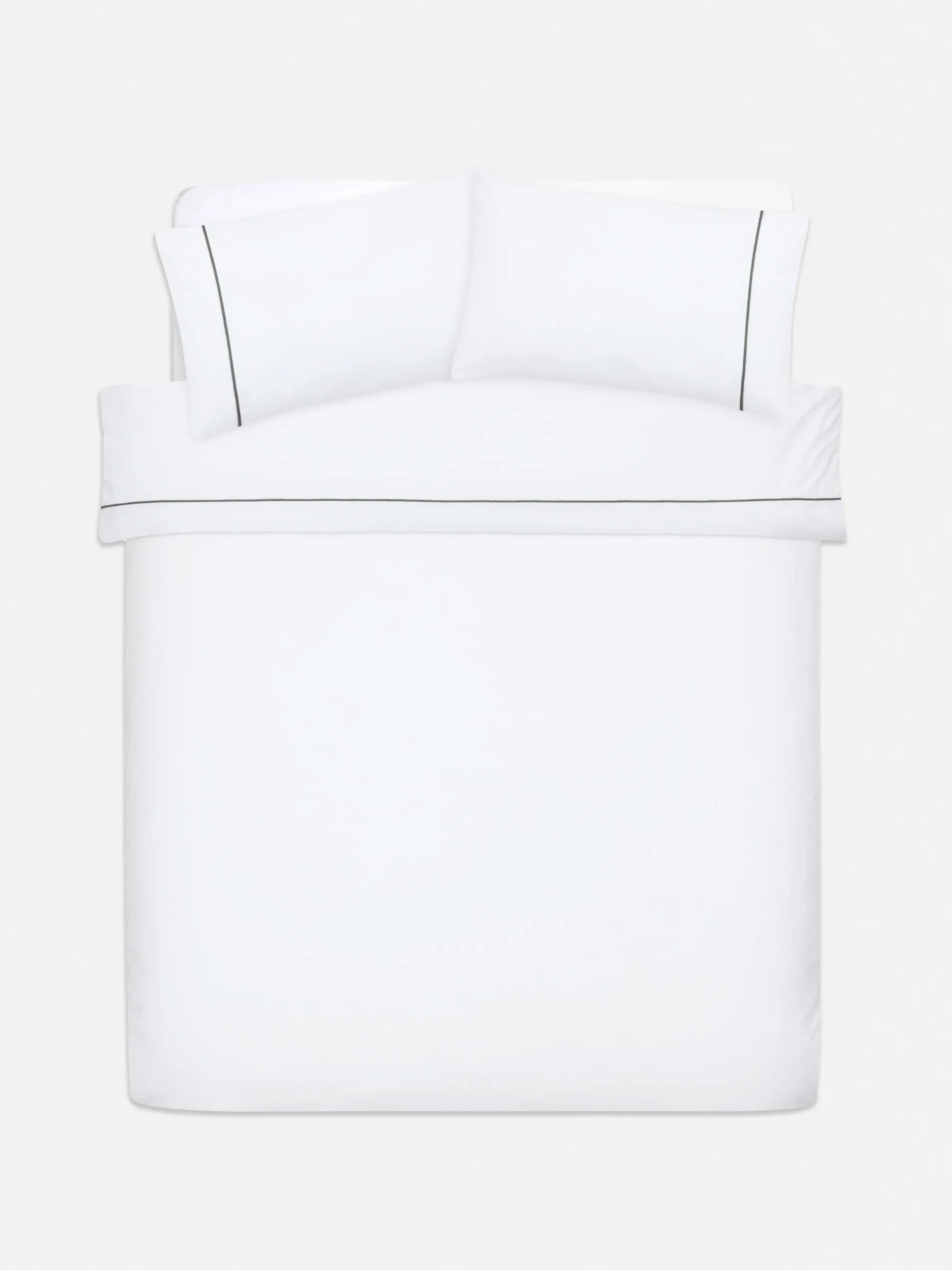 Sale Bettwäsche Mit Kontrastpaspelierung Für Doppelbetten Bettwäsche Und Sets