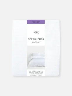 Best Bettwäscheset Aus Seersucker, Super-Kingsize Bettwäsche Und Sets