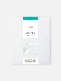 Clearance Bettwäscheset Mit Waffelstruktur, Kingsize Bettwäsche Und Sets
