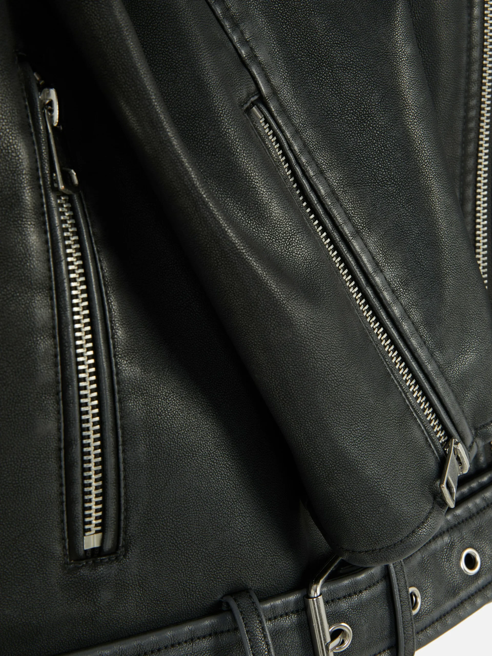 Online Bikerjacke Aus Kunstleder Im Used-Look Damen Jacken Und Mäntel