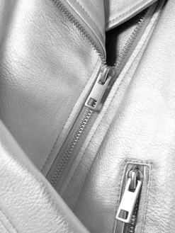 Best Bikerjacke In Metallic-Optik Kinder Jacken Und Mäntel