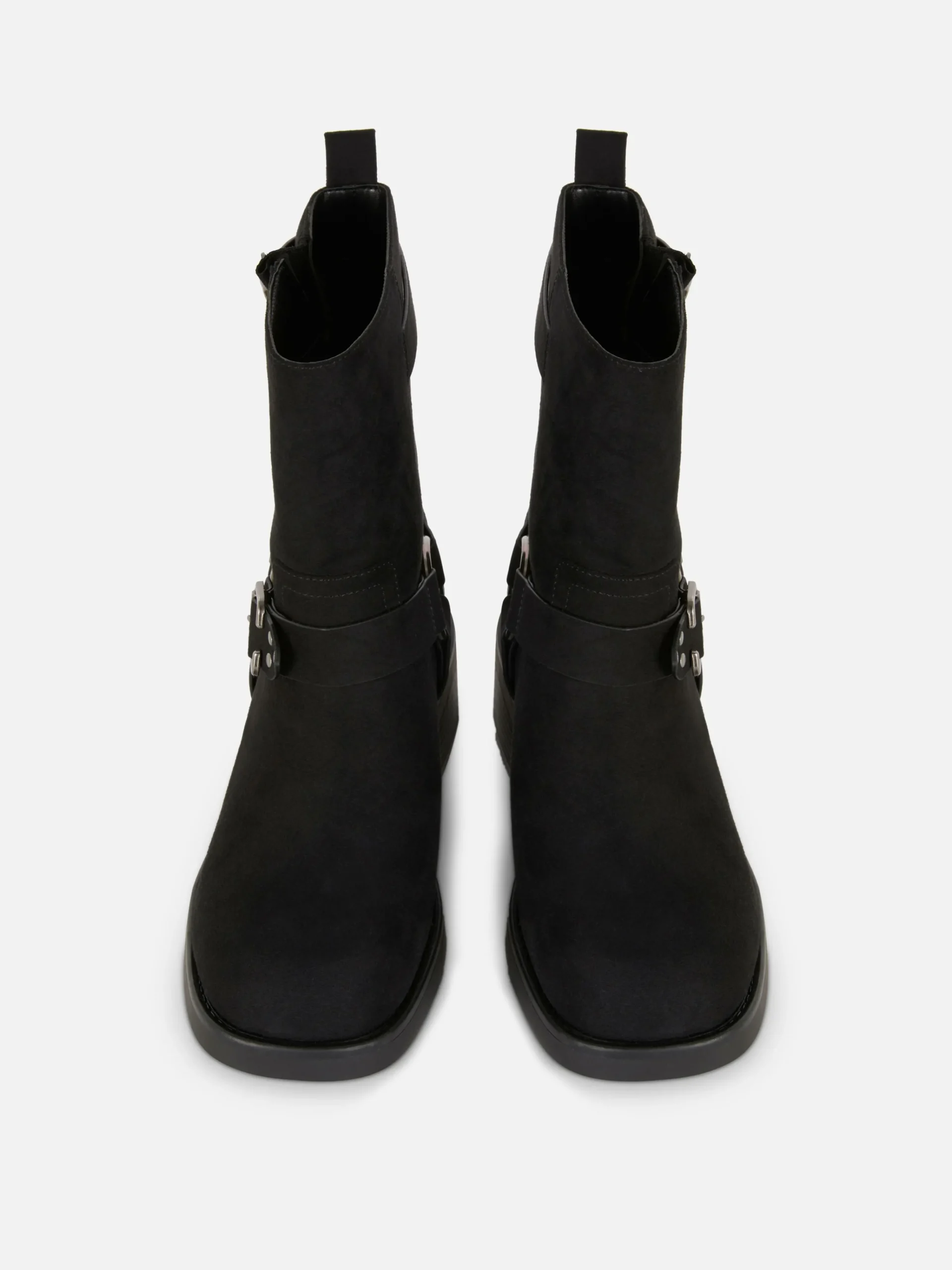 Online Bikerstiefel In Wildleder-Optik Damen Stiefel