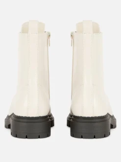 Best Bikerstiefel Zum Schnüren Damen Stiefel