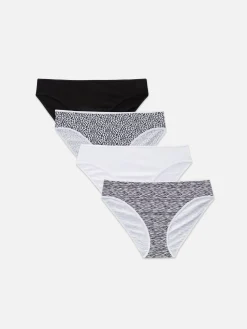 Outlet Bikinislips Für Den Alltag, 4er-Pack Damen Slips