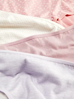 Sale Bikini-Slips Mit Verschiedenen Prints, 4er-Pack Damen Slips