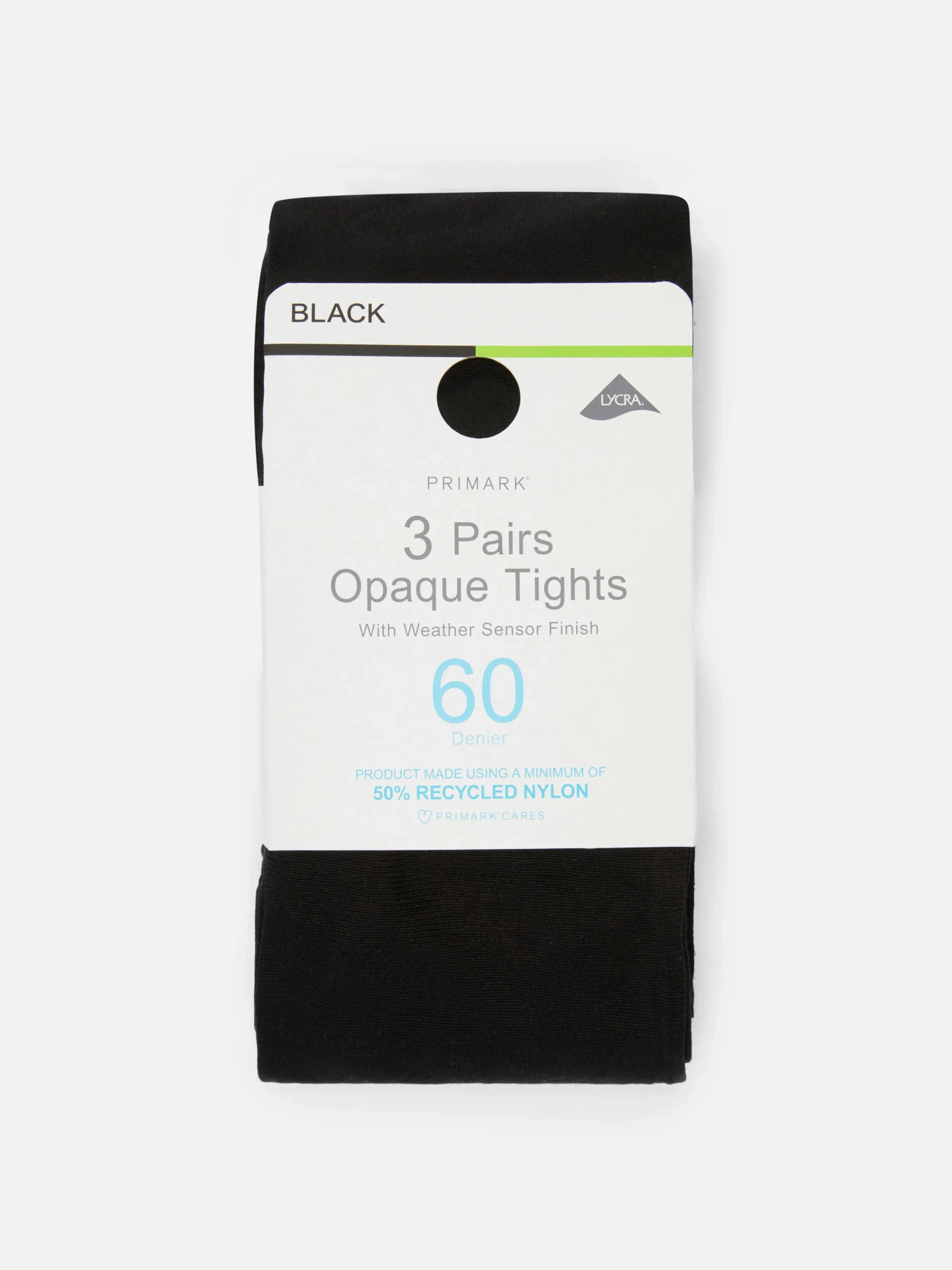 Blickdichte Strumpfhose, 60 Den, 3er-Pack Damen Strumpfhosen