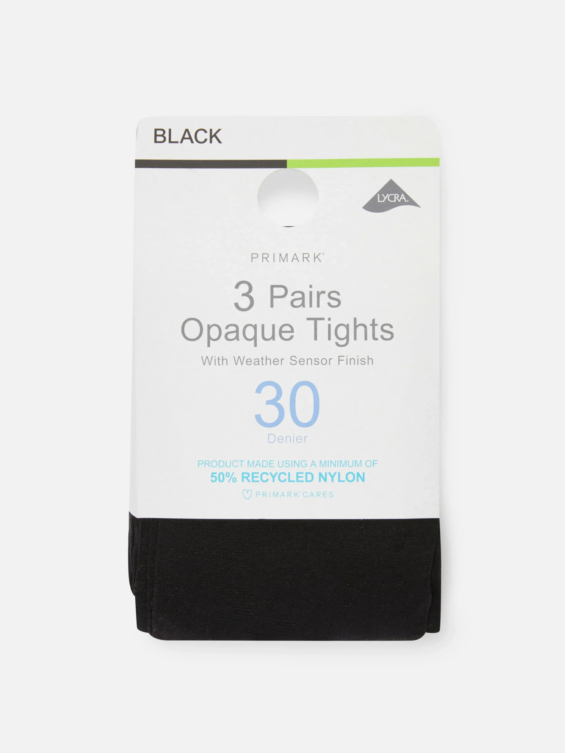 Clearance Blickdichte Strumpfhosen, 30 Den, 3er-Pack Damen Strumpfhosen