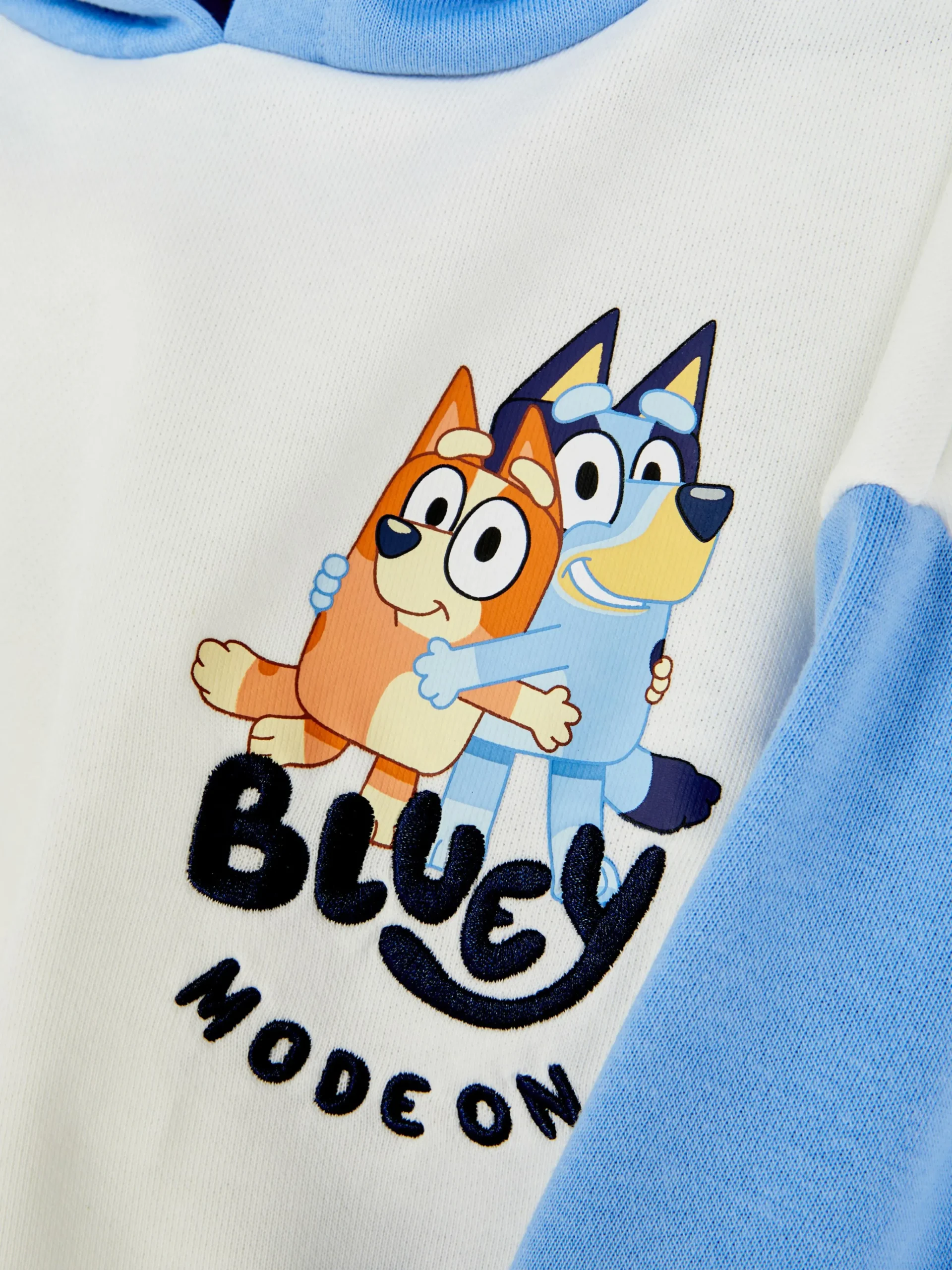 Discount „Bluey“ Hoodie In Blockfarben Kinder Hoodies Und Sweatshirts