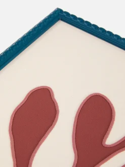 Blumen-Wandbild Im Retro-Stil Bilderrahmen Und Wandschmuck