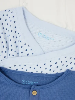 Discount Bodys Mit Verschiedenen Mustern, 3er-Pack Bodys Und Westen