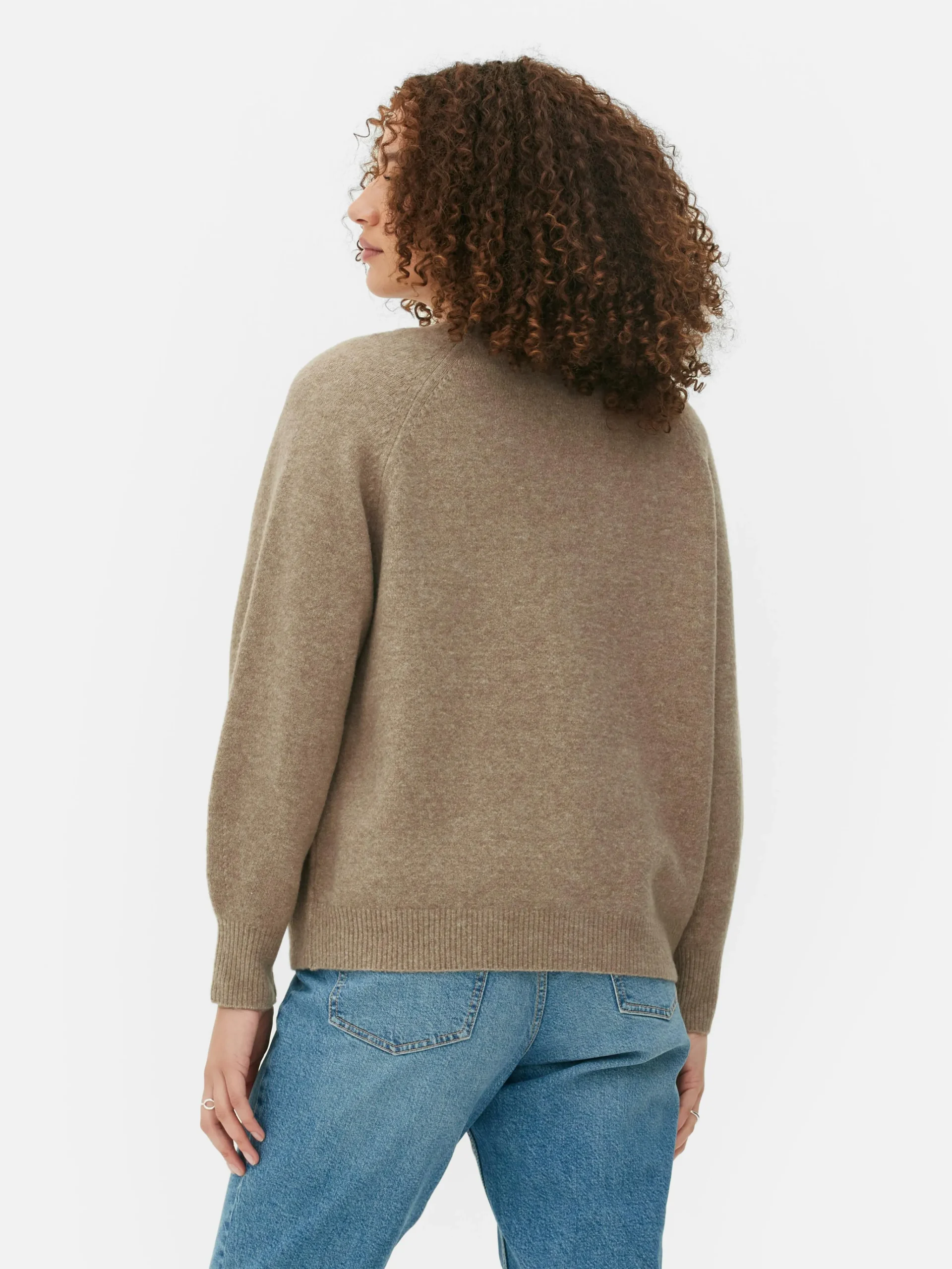 Sale Boyfriend-Strickcardigan Mit V-Ausschnitt Damen Pullover Und Cardigans