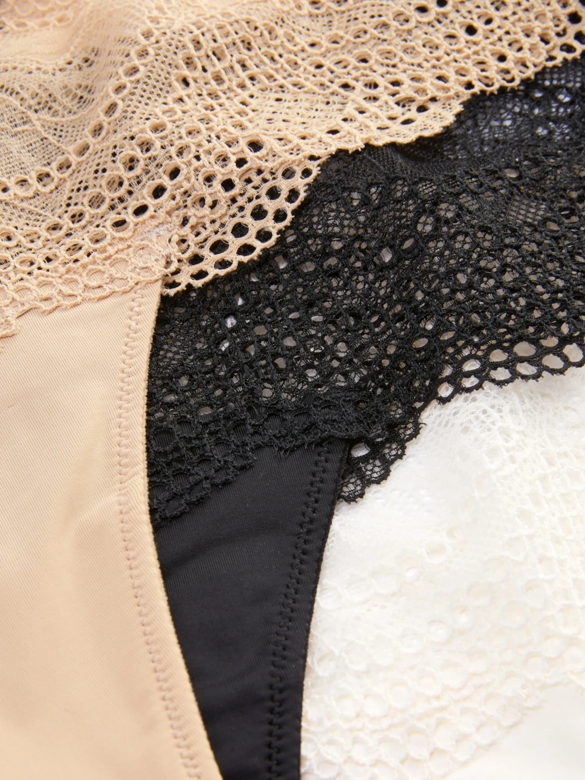 Online Brazil-Slips Aus Spitze, 3er-Pack Damen Slips